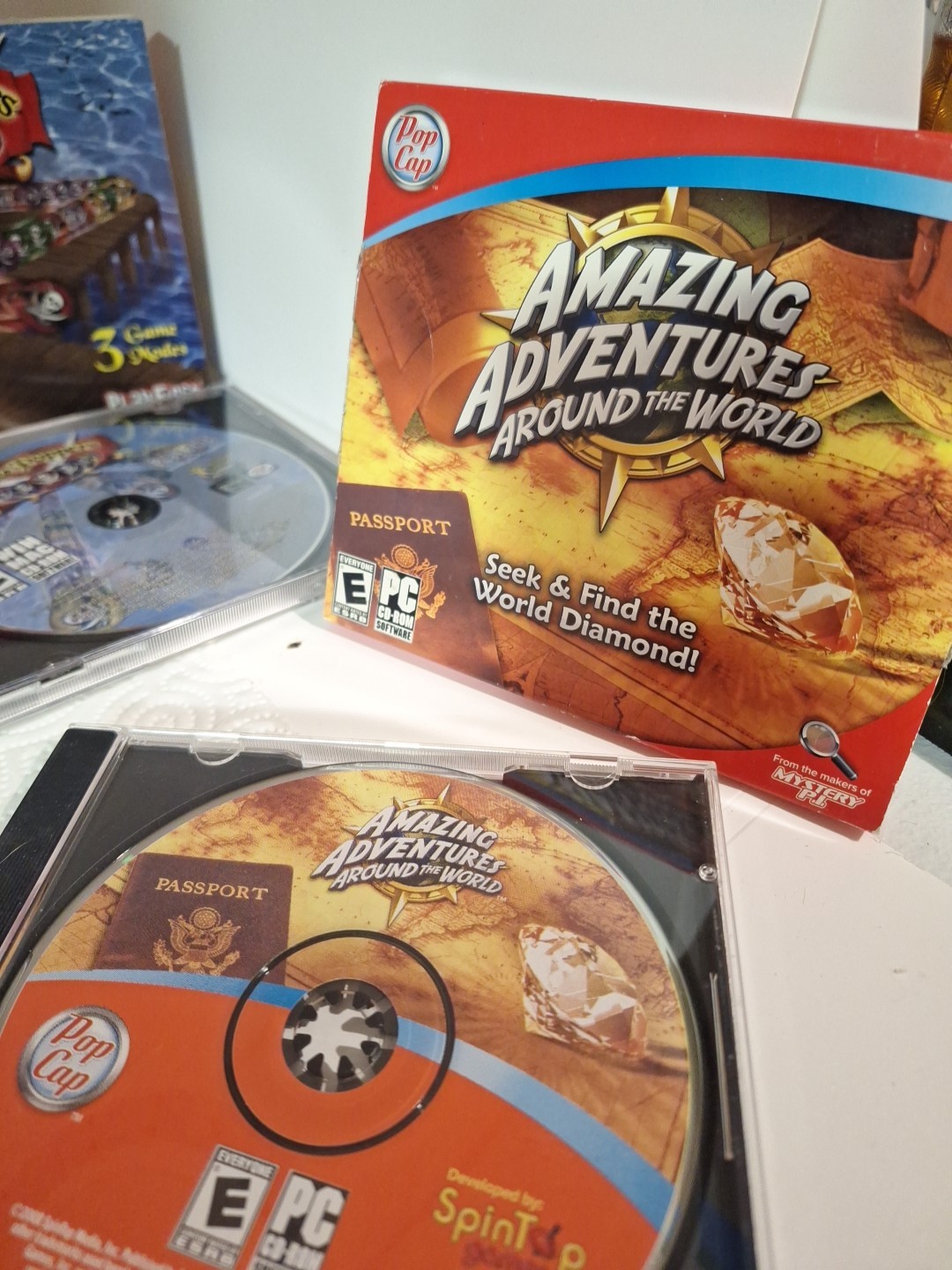 4 PC CD- ROM Software Games Used. See Pics For Titles.