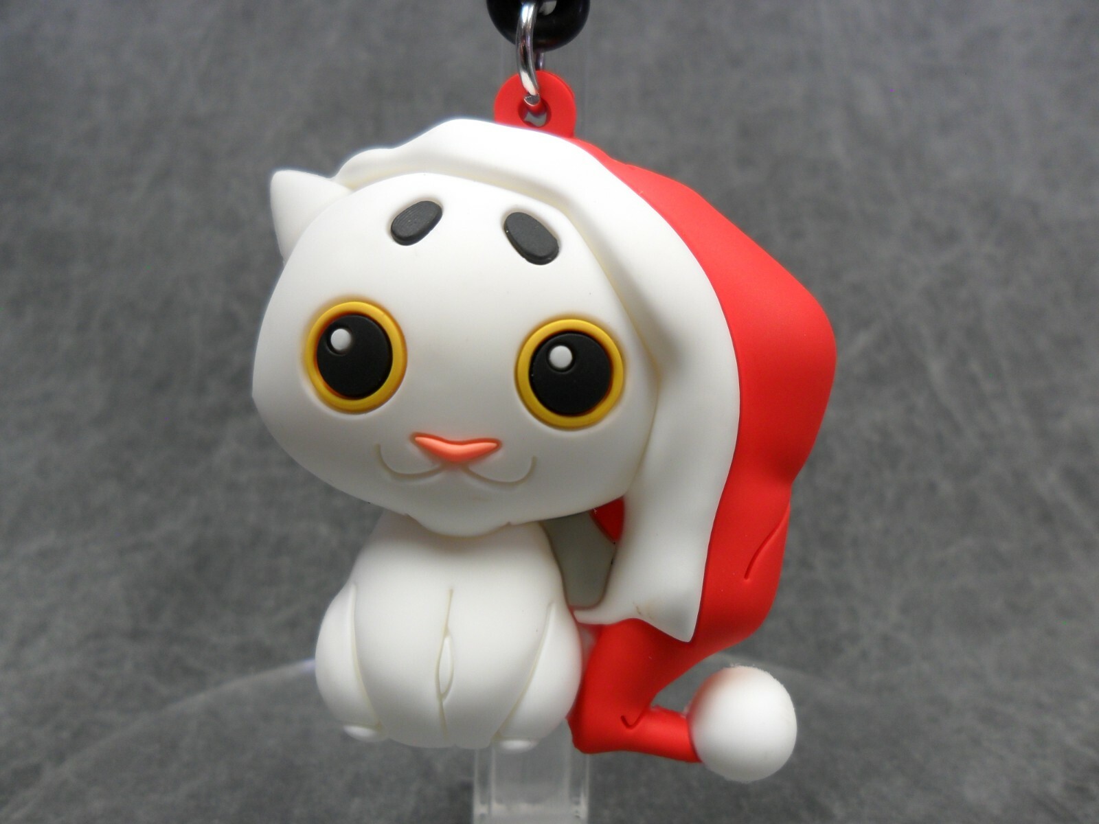 Monogram Cats NEW * Santa Hat Cat Clip * Blind Bag Key Chain Series 2