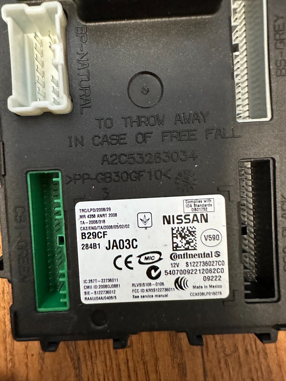 2010 NISSAN MAXIMA OEM BCM ECM Engine Computer Ignition Reader Push Start FOB