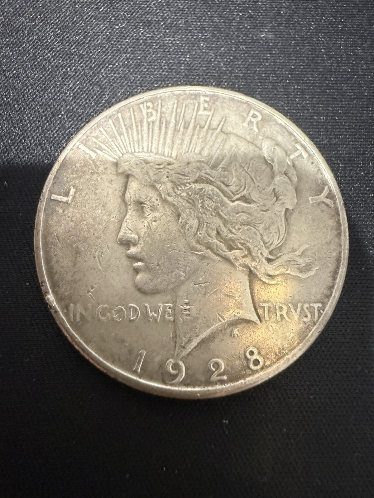 1928 s peace Silver Dollar