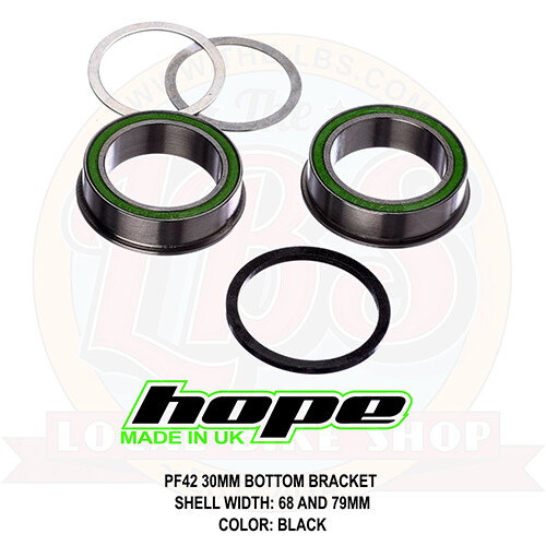 Hope Press Fit 42 PF42 Stainless Steel Bottom Bracket For 30mm Spindles - New