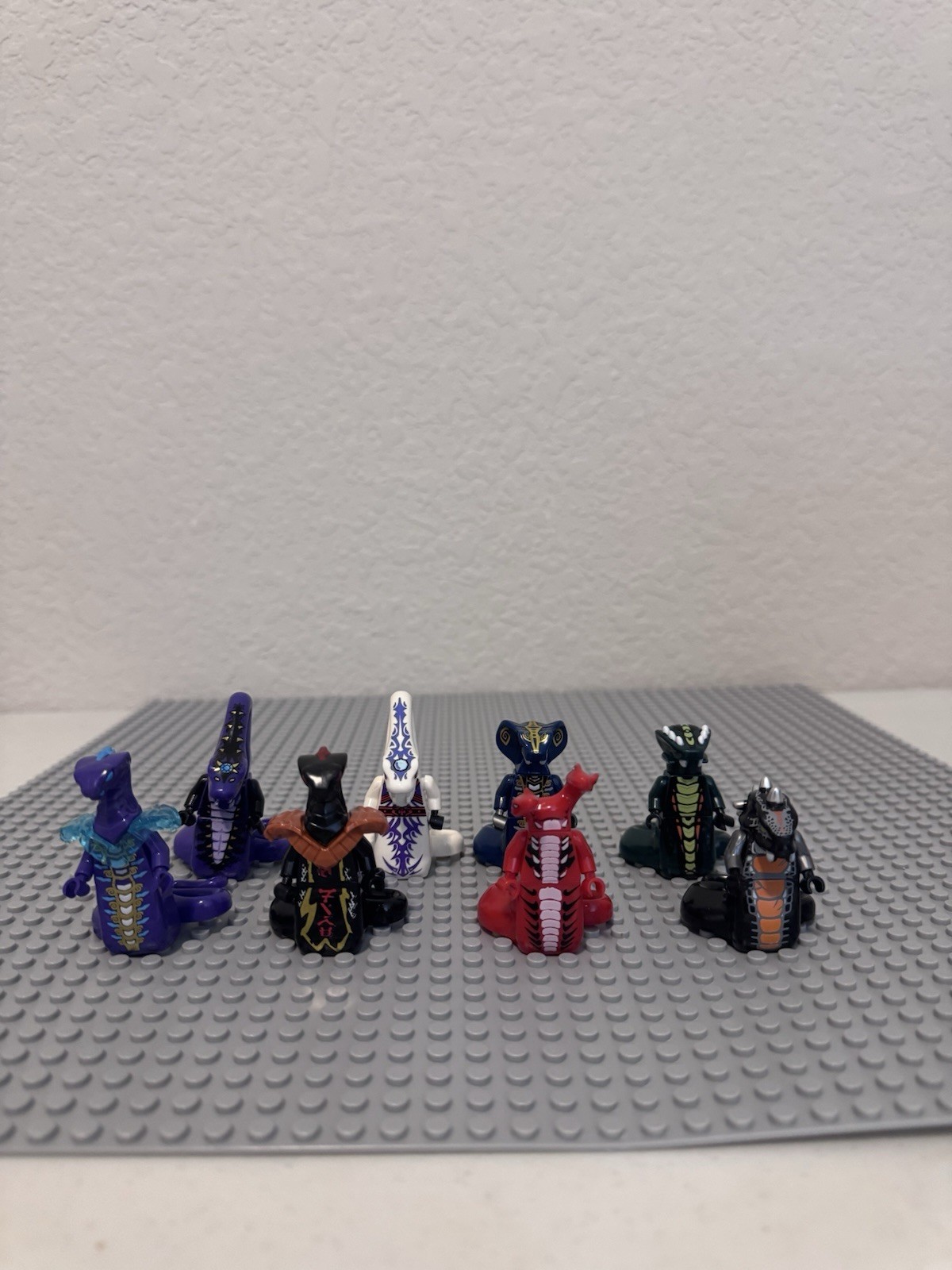 Custom Lego Ninjago Fangtom Pythor Minifigure Rise of the Snakes Lot Of 8!🔥