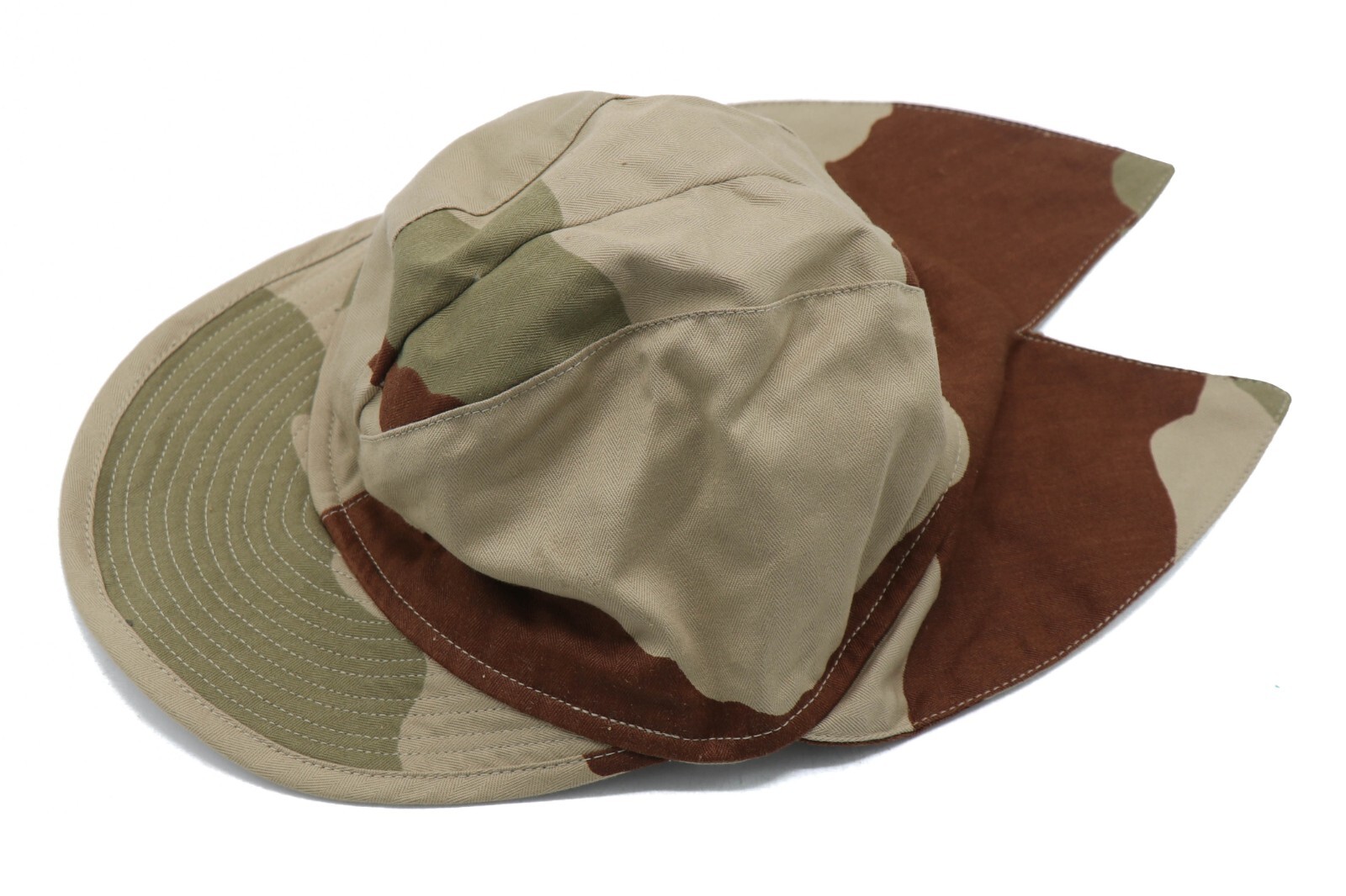 Size 57 - French CCE Desert Camo Field Cap / Hat France Daguet Swallowtail