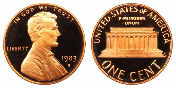 1983 S Proof Lincoln Cent