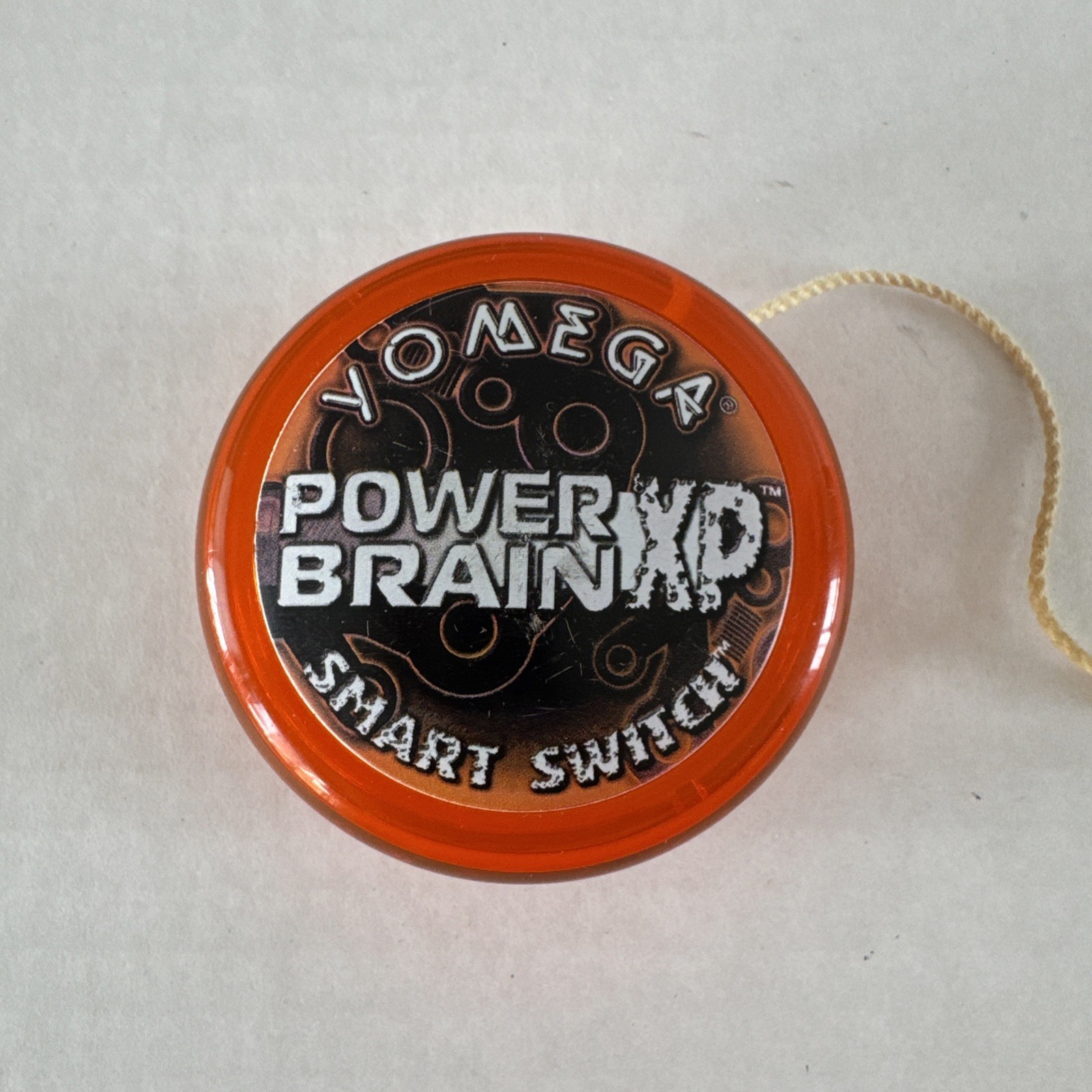 Vnt Yomega Power Brain XP Smart Switch Auto Return Yoyo Orange Original String