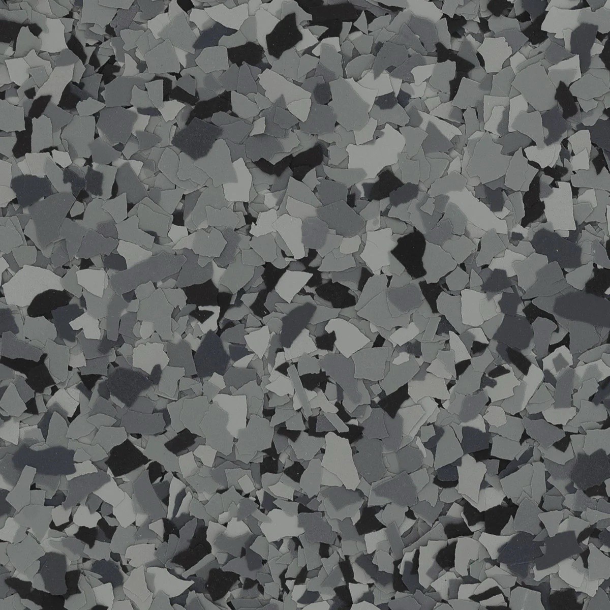 FLAKES CHIPS FOR EPOXY FLOORS NIGHTFALL MIX 40 LB Box