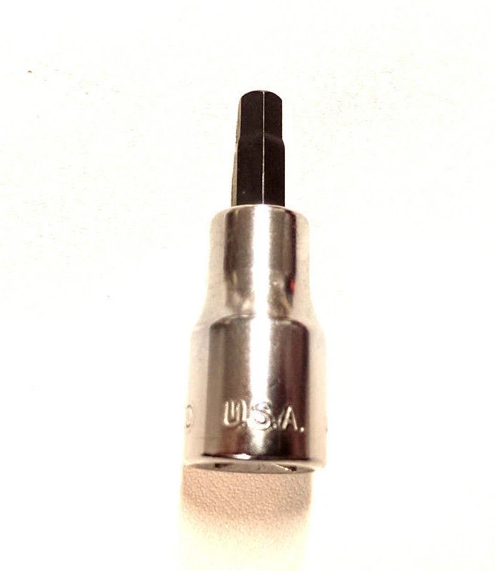 EASCO/KD 3/8" square drive. 7/32" Hex Bit Socket EA 414714 *MADE IN THE USA*