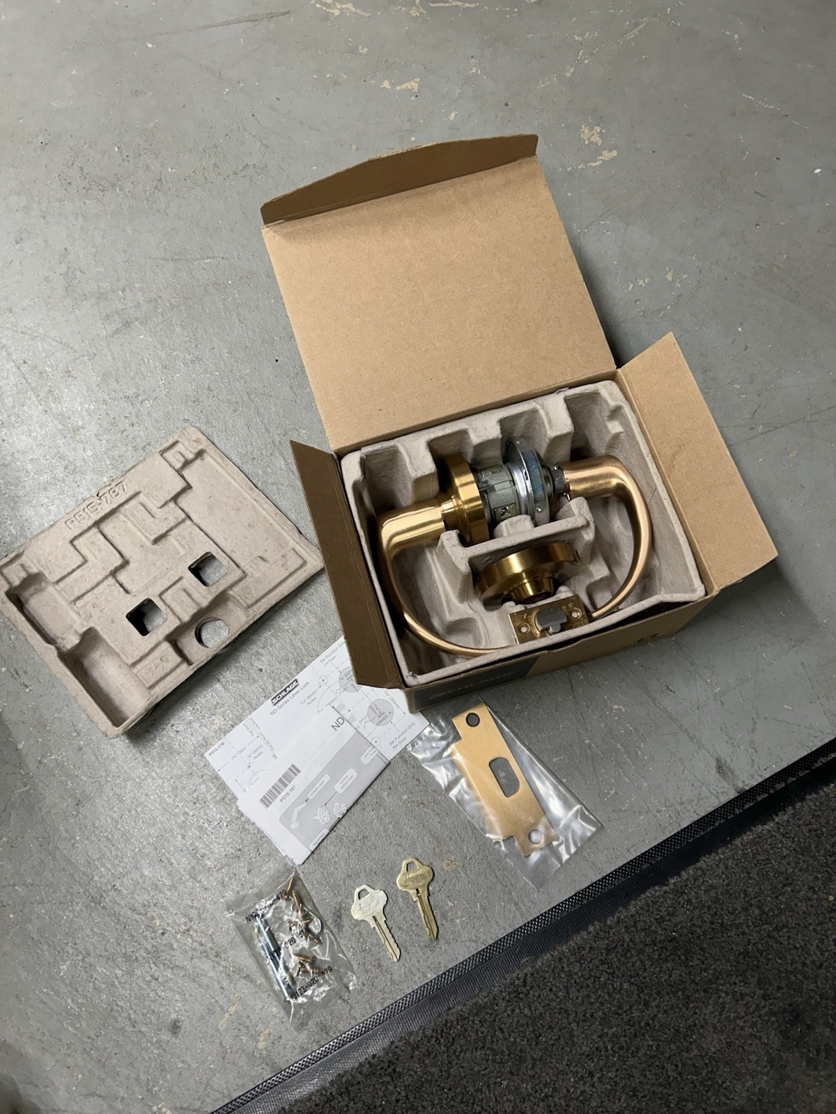 Schlage ND50, New, LFIC, With Keys, Locksmith Gear