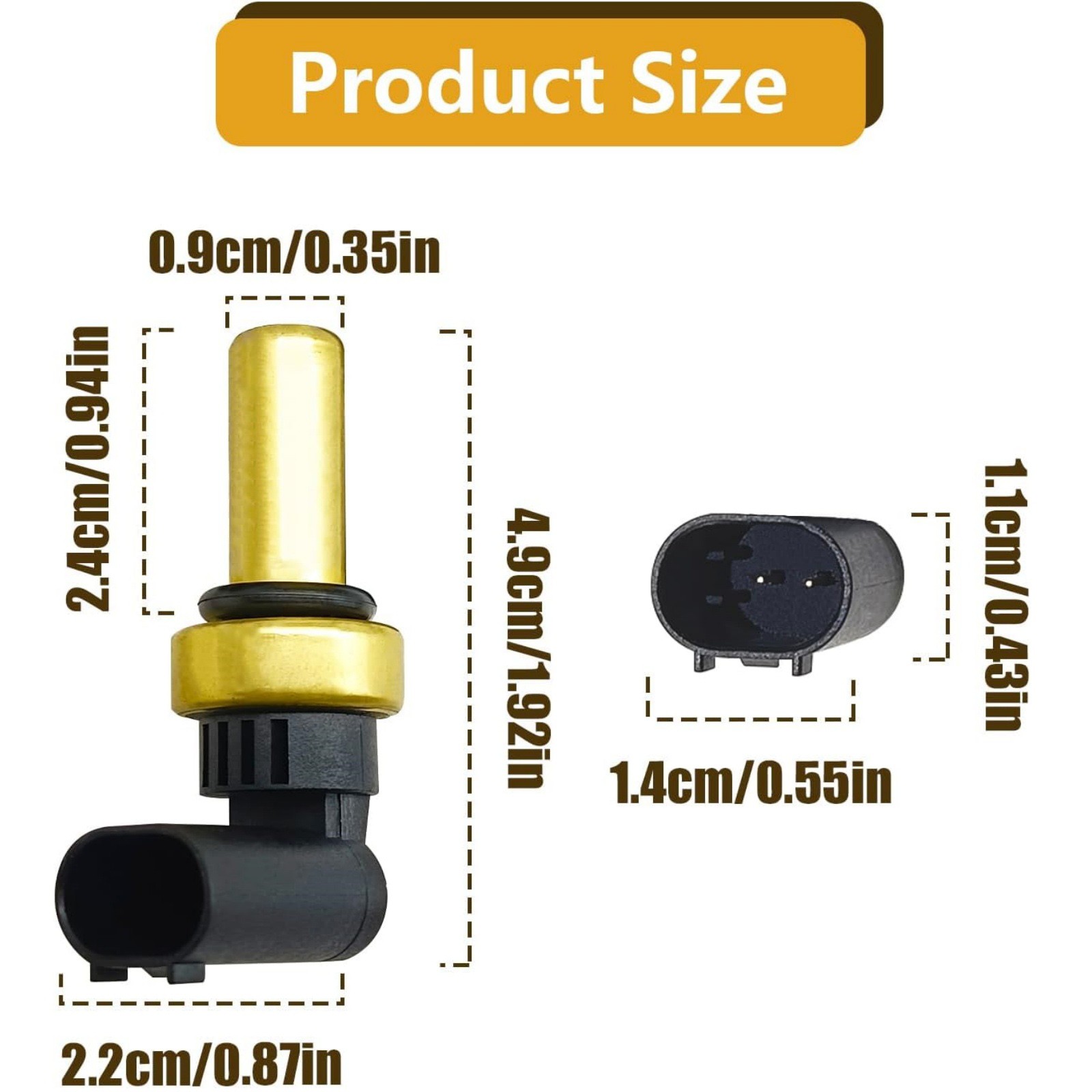 213-4688 Durable Coolant Temperature Sensor Replacement For Chevy Volt 1.4L