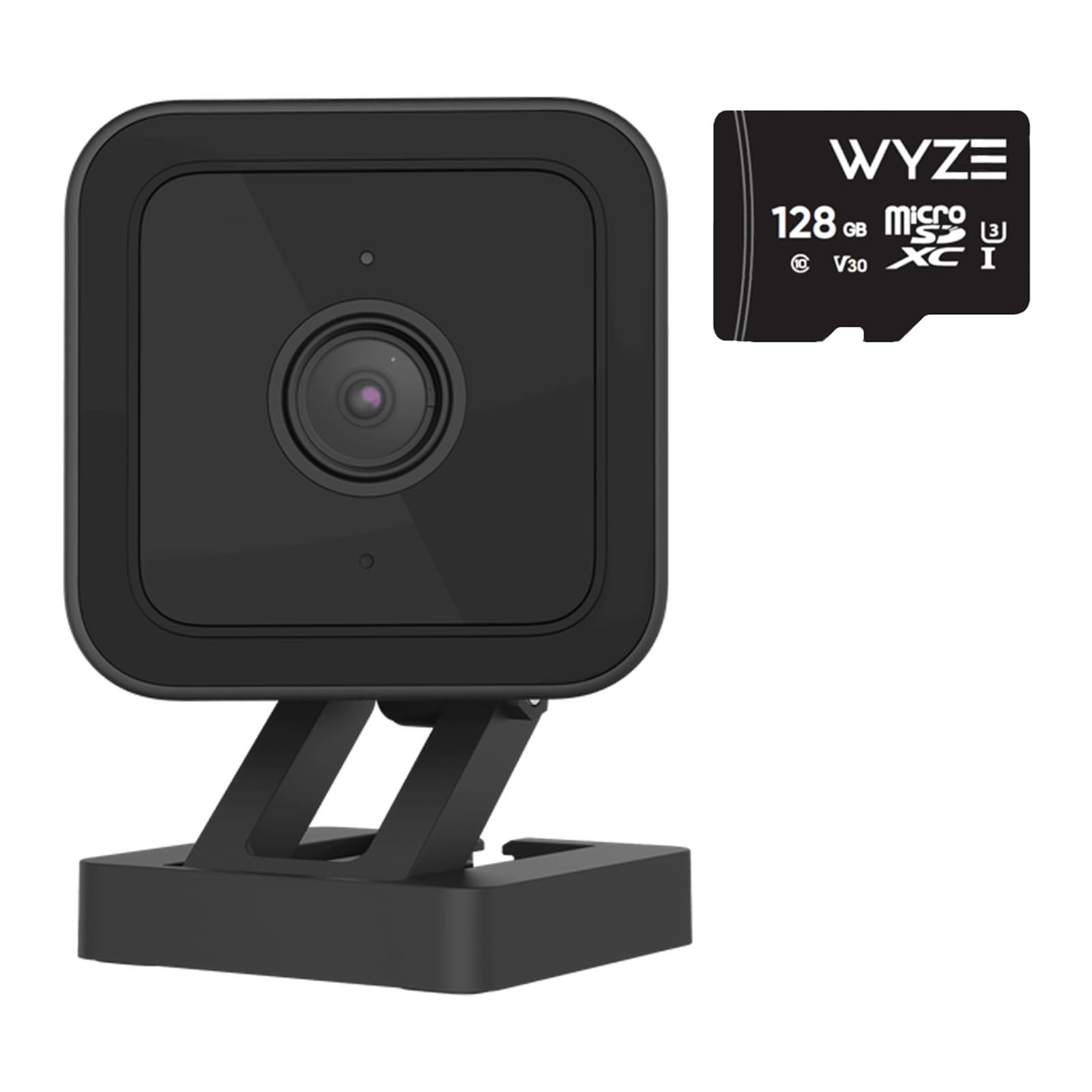 Cam v3 1080p HD Indoor/Outdoor with 128GB SD Card (Black)