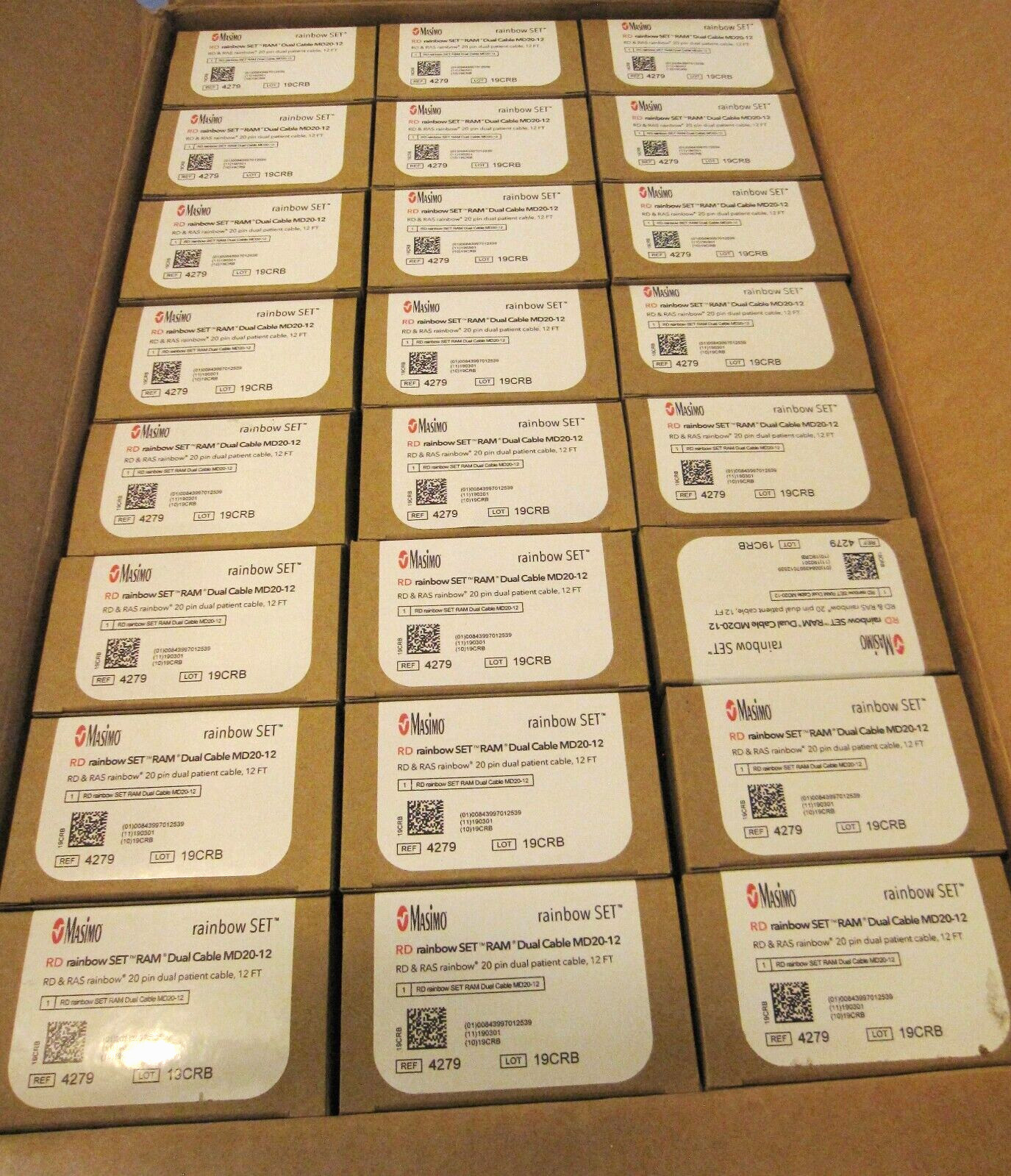 24/CASE LOT Masimo REF 4279 MD20-12
