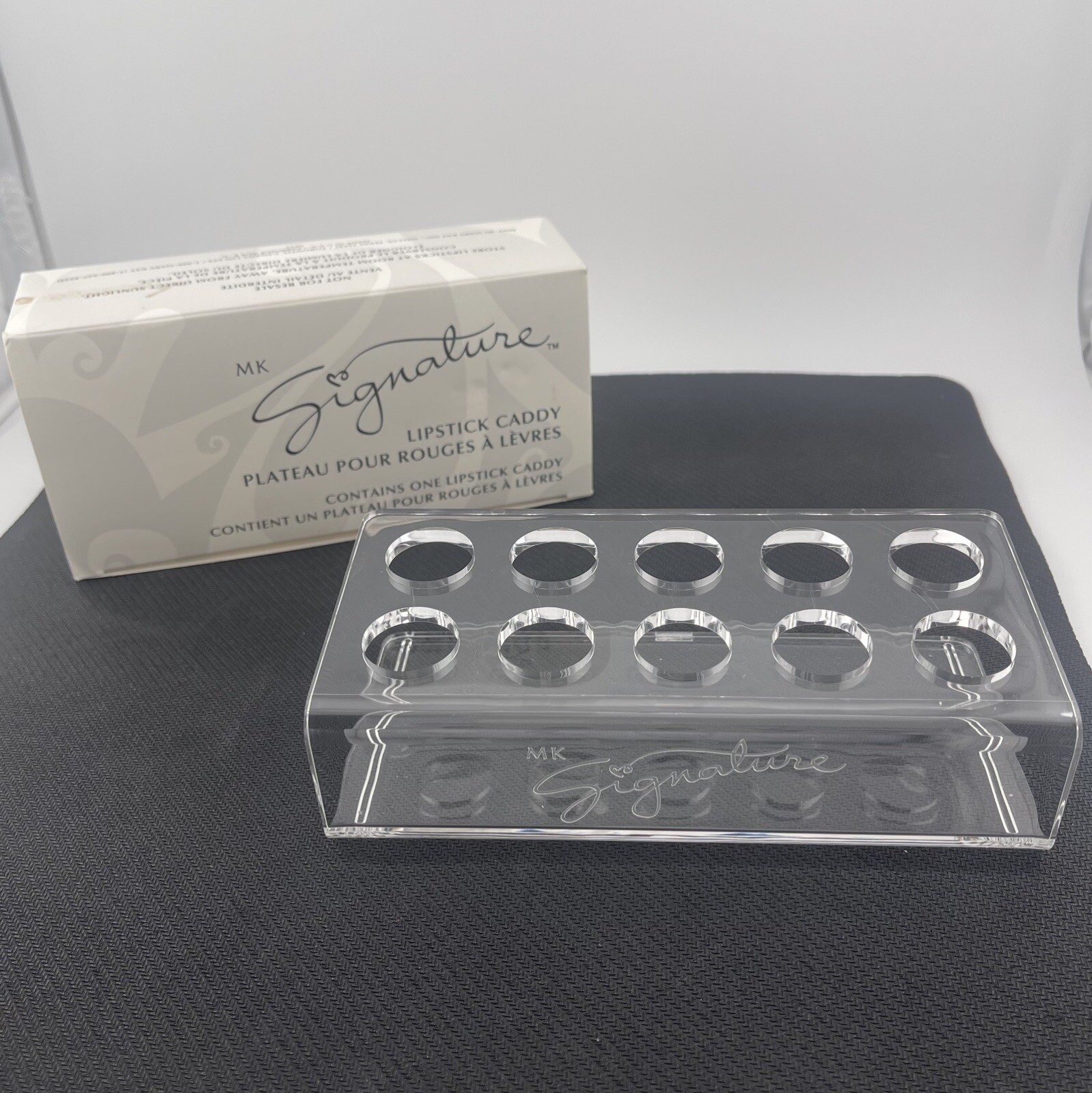 Mary Kay MK Signature LIPSTICK CADDY 💄 Holder Organizer 10 Slots Acrylic | NEW