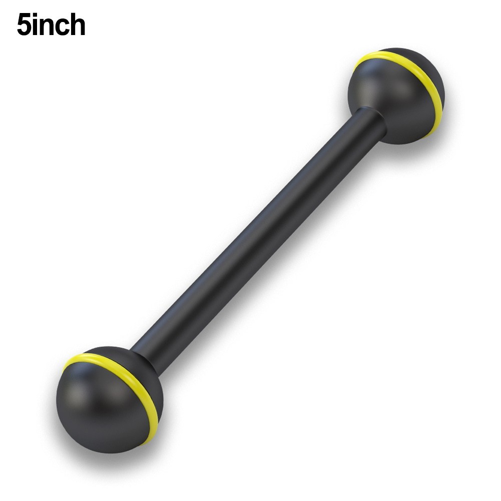 Lightweight Aluminum Diving Photography Pole with Dual Ball Head for Easy Setup