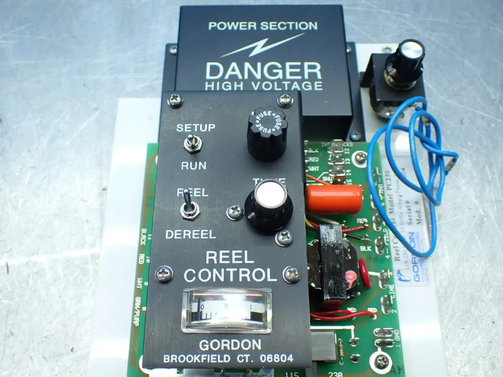 GORDON REEL CONTROL UNIT. PC250