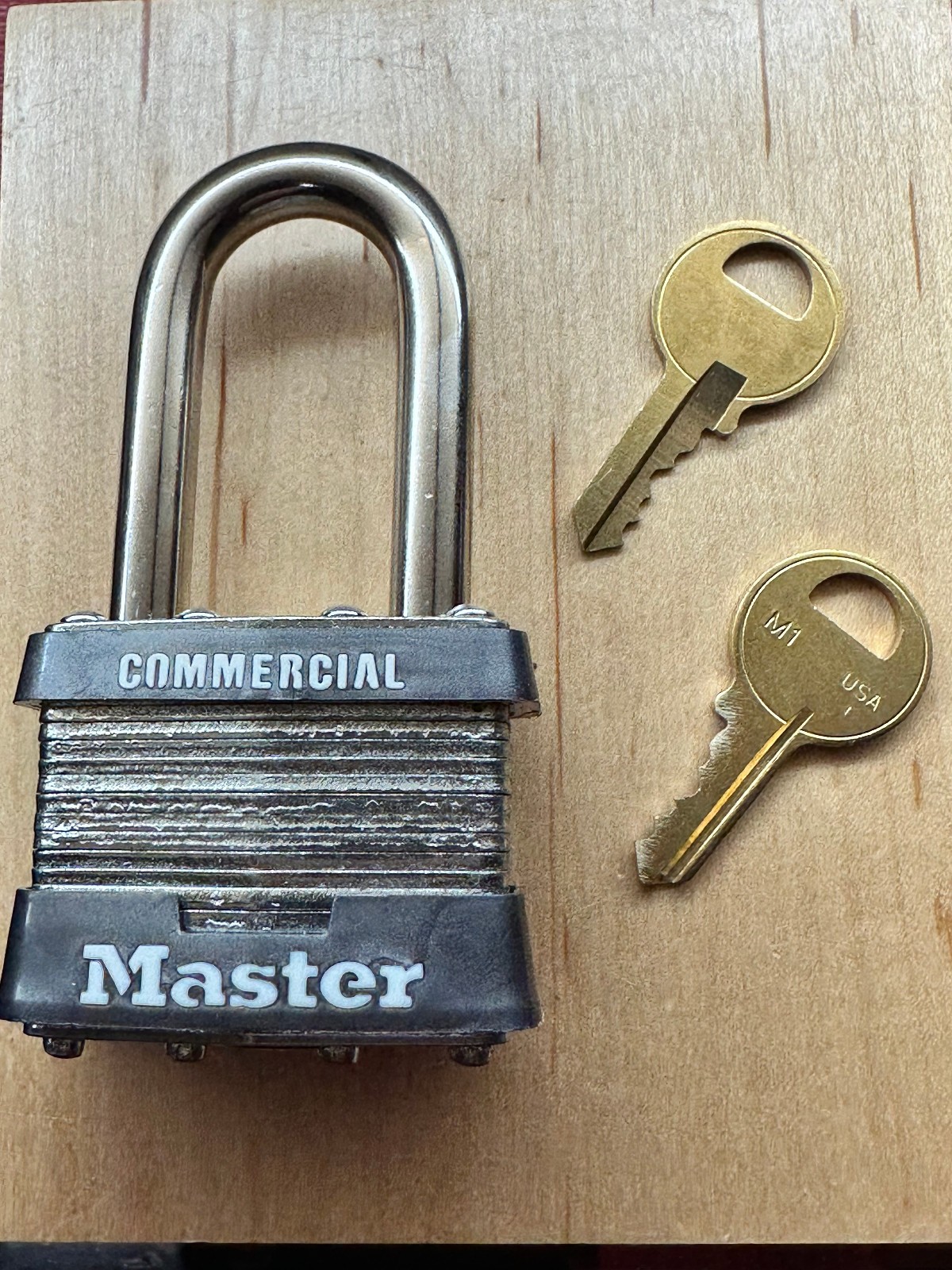 Master Lock 21Ka Padlock, Keyed Alike, Standard Shackle