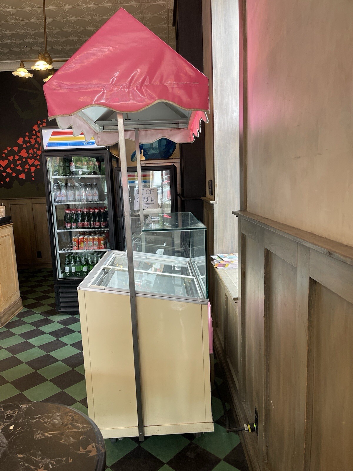 Little Cupcake Bakeshop Ice Cream Cart