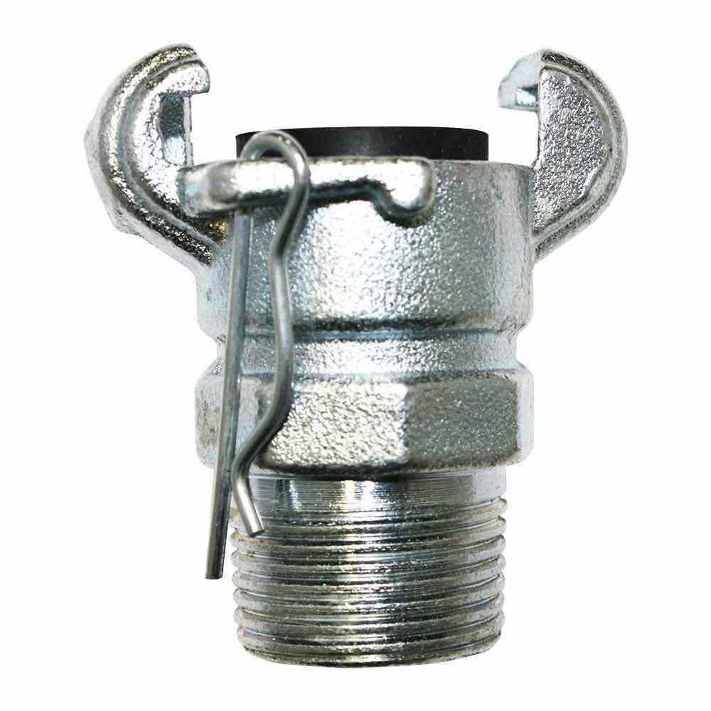 Straight Through Jack Hammer Coupler 1 Inch Male NPT - CU-901