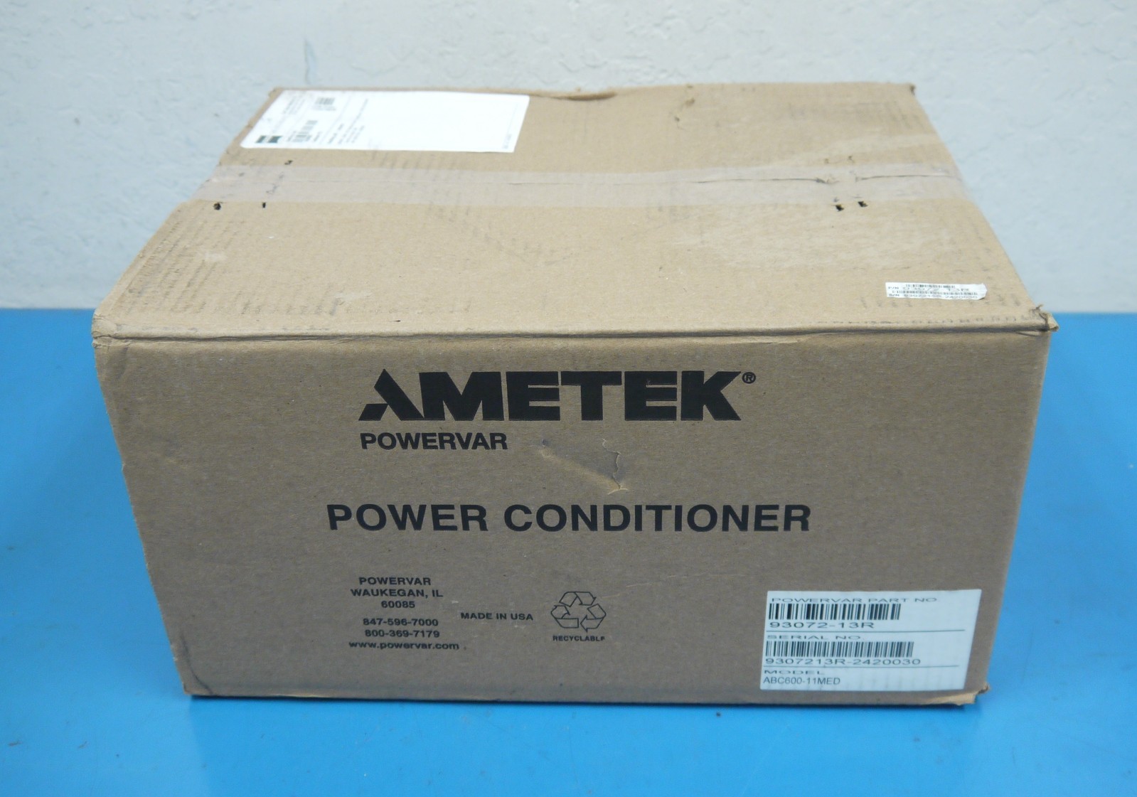 AMETEK Powervar ABC600-11MED (93072-13R) 6.0 Medical Power Conditioner (New)
