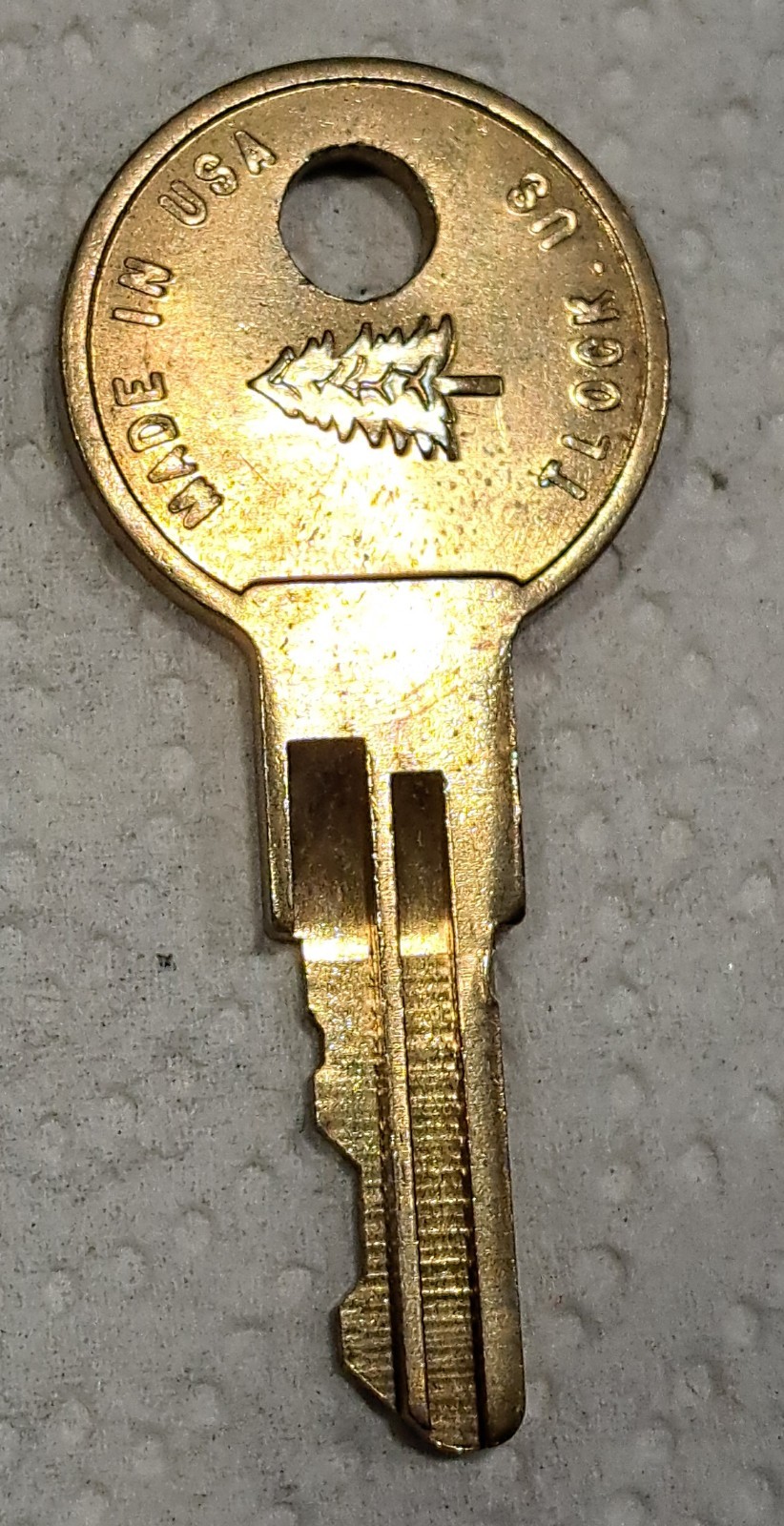 Timberline CompX OEM Key - Code 123T Replacement Key Office Cabinet Desk