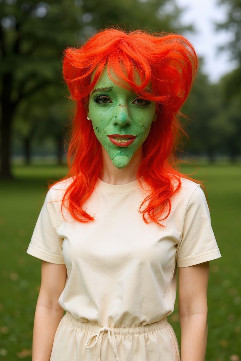 24 Inch Red Wig New Halloween, Cosplay, Dress Up & Themed Parties