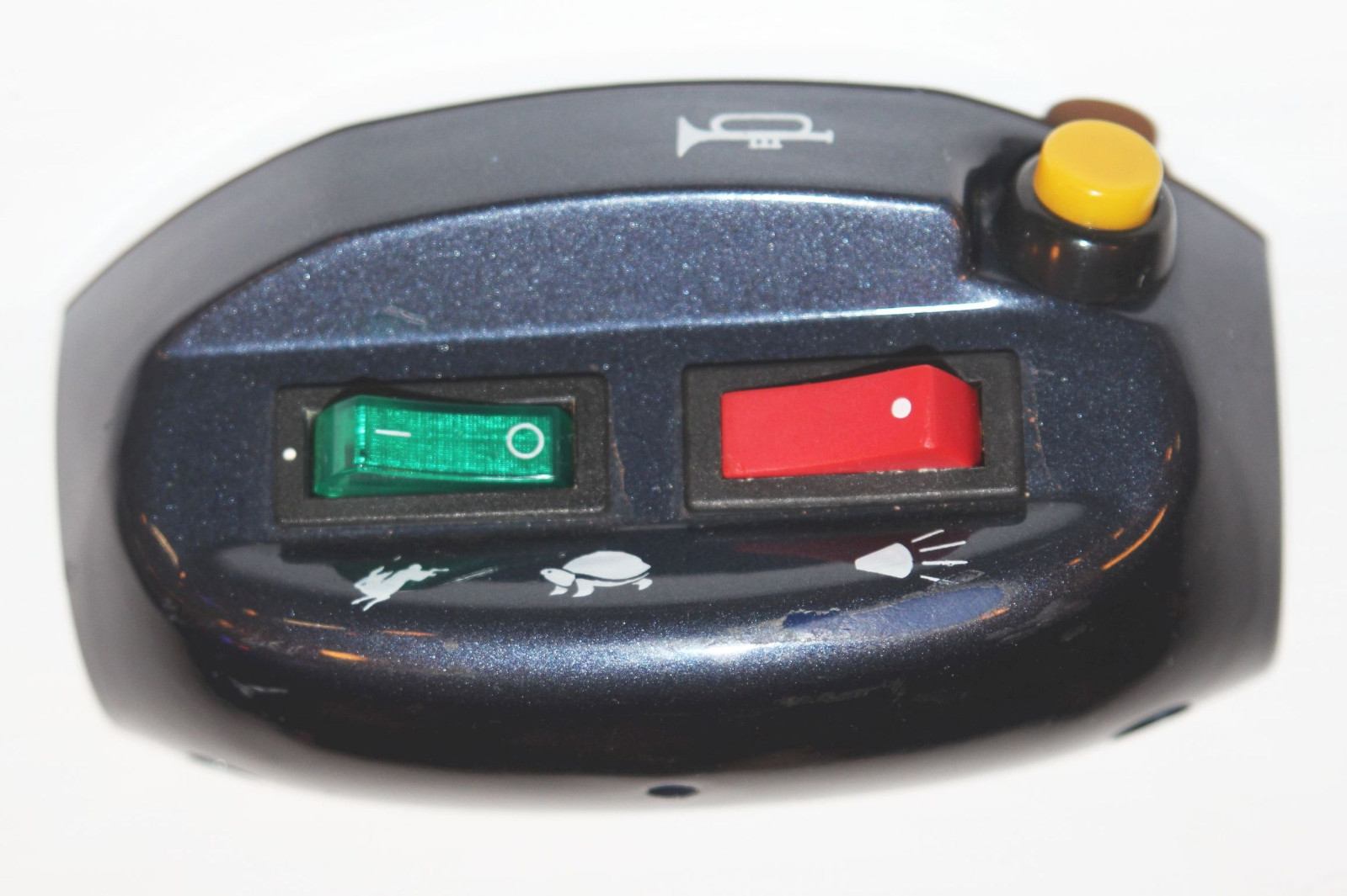 OEM Power Light Horn Button Assembly - Afikim Caddy Mobility Scooter Power Chair