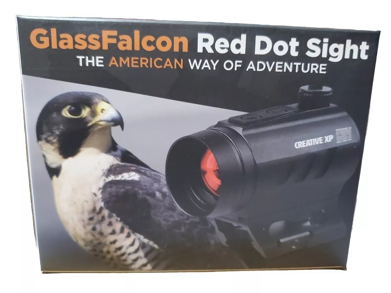 Creative XP HD Red Dot RD Falcon Sight 3 MOA - Reflex Sight for Day & Night