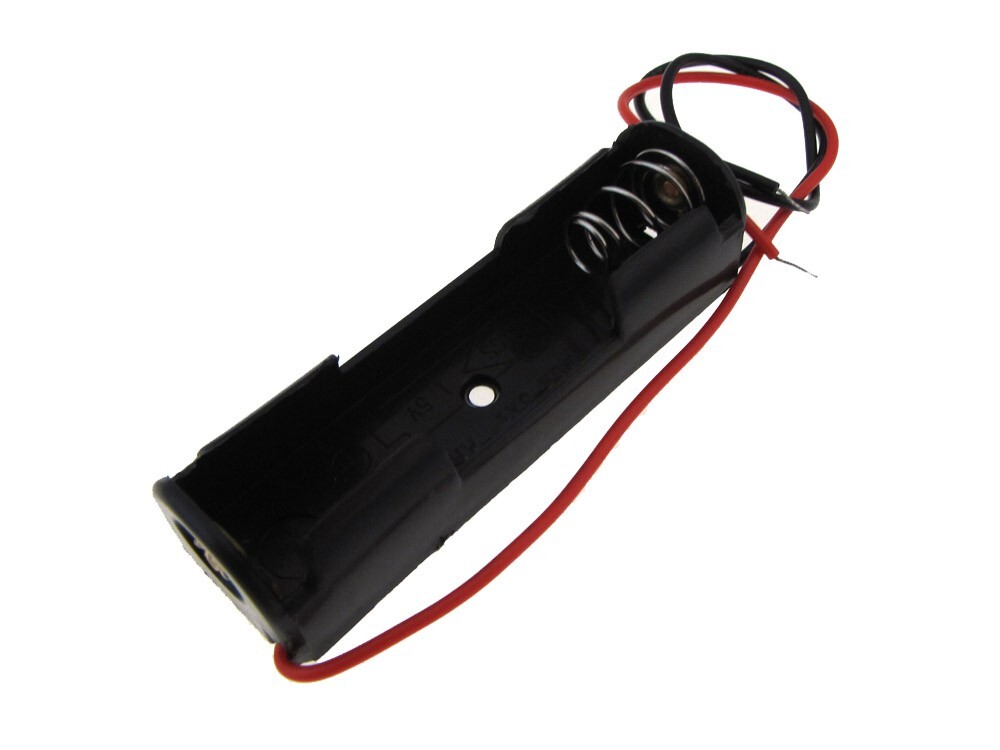 1*18650  Li-ion  Rechargeable Battery Holder Wire Lead - Pack of 2