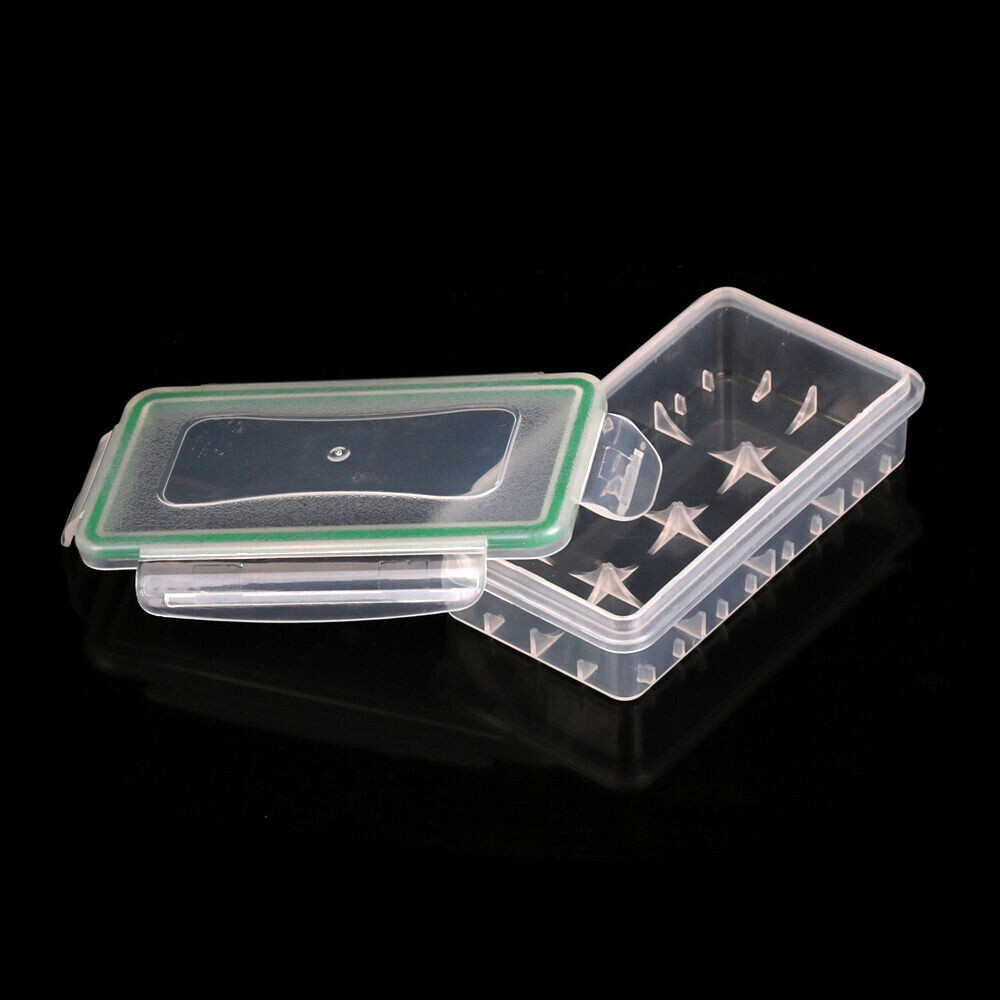10 PCS Waterproof Battery Storage Case Holder Organizer for 18650/16340 Battery