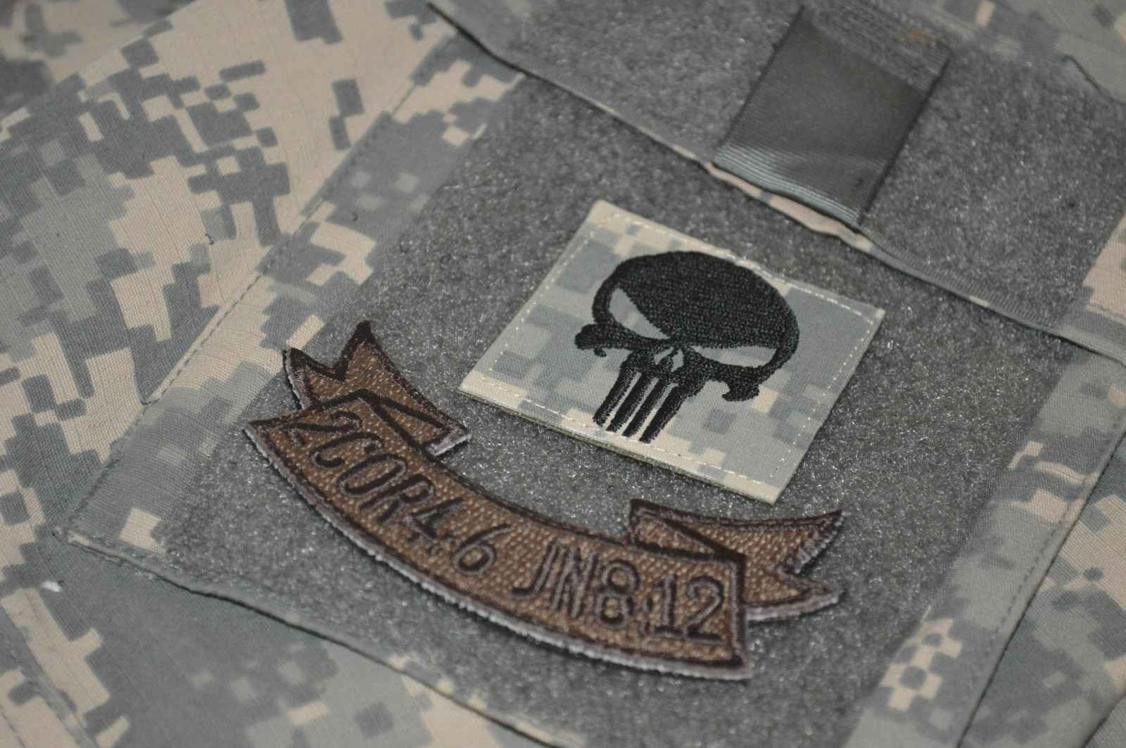 JSOC JOINT SPECIAL OPERATION COMMAND vêlkrö 2" 2-PC: WINGED SKULL + TERMINATOR