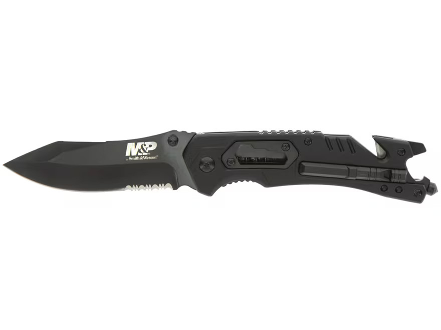 Smith & Wesson M&P Dual Knife & Tool Assisted Opening Pocket Knife 3.5"