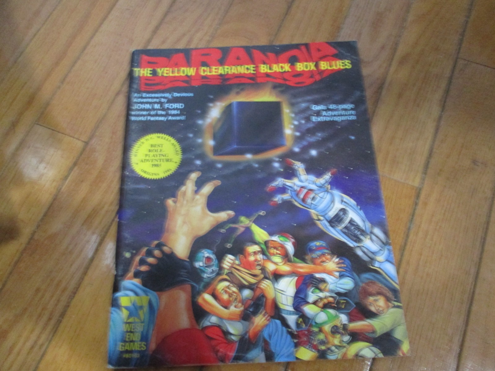 Paranoia RPG The Yellow Clearance Black Box Blues