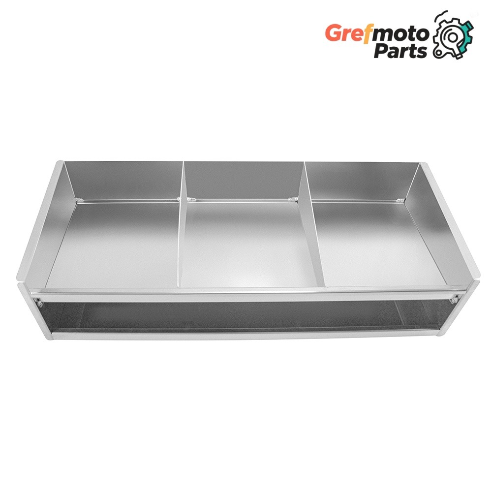 Helmet Bay Storage Holder Rack Aluminum For Trailer Shop Garage Organizer