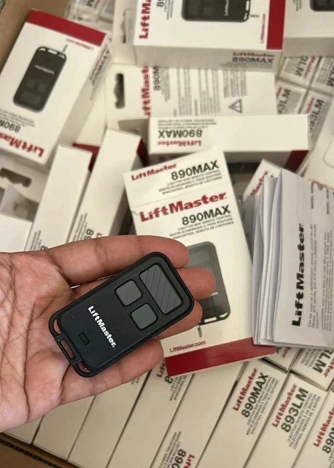 LiftMaster 890MAX 3-security Button Mini key chain Garage Door Opener Control