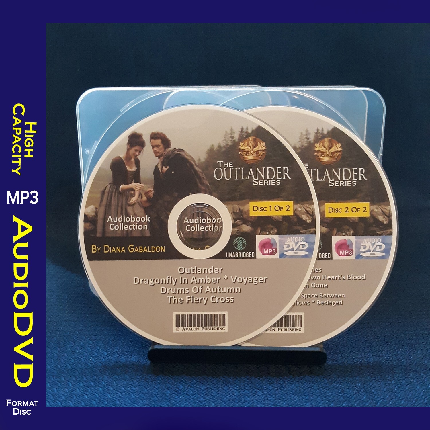 The OUTLANDER Series By Diana Gabaldon - 22 MP3 Audiobook Collection