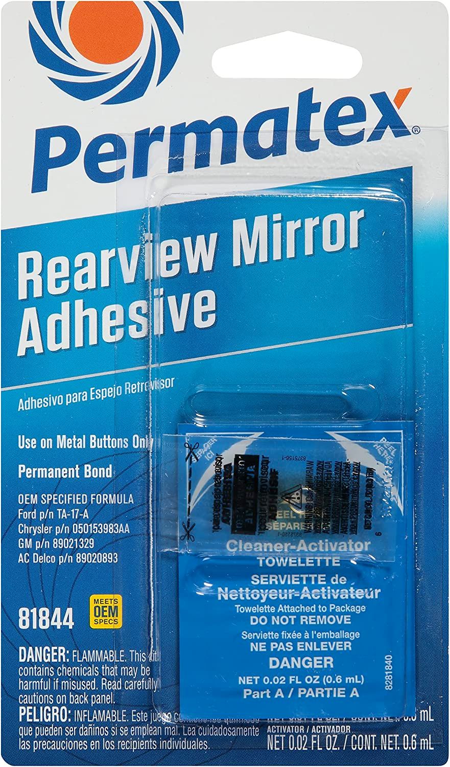 Permatex Professional Strength Rearview Mirror Adhesive, 81844