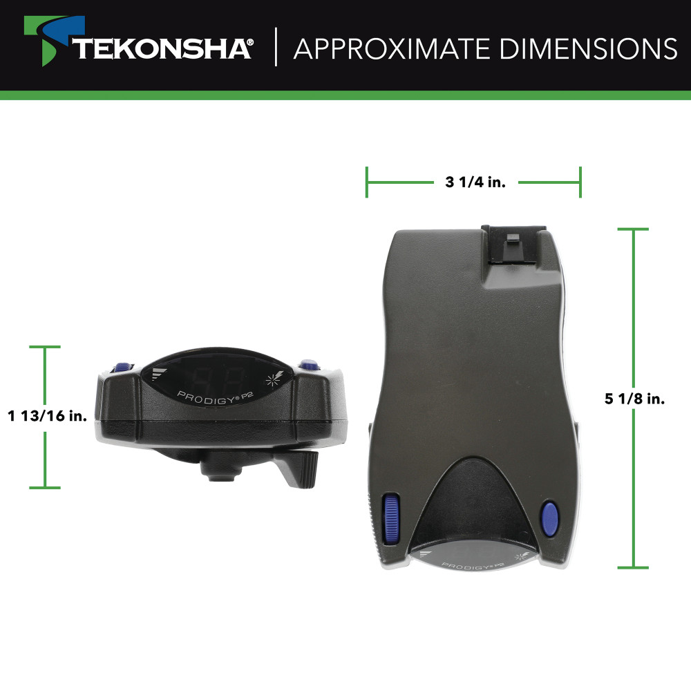 Tekonsha 7-Way Wire Brake Control For 14-28 Jeep Cherokee w/ Existing USCAR 7Way