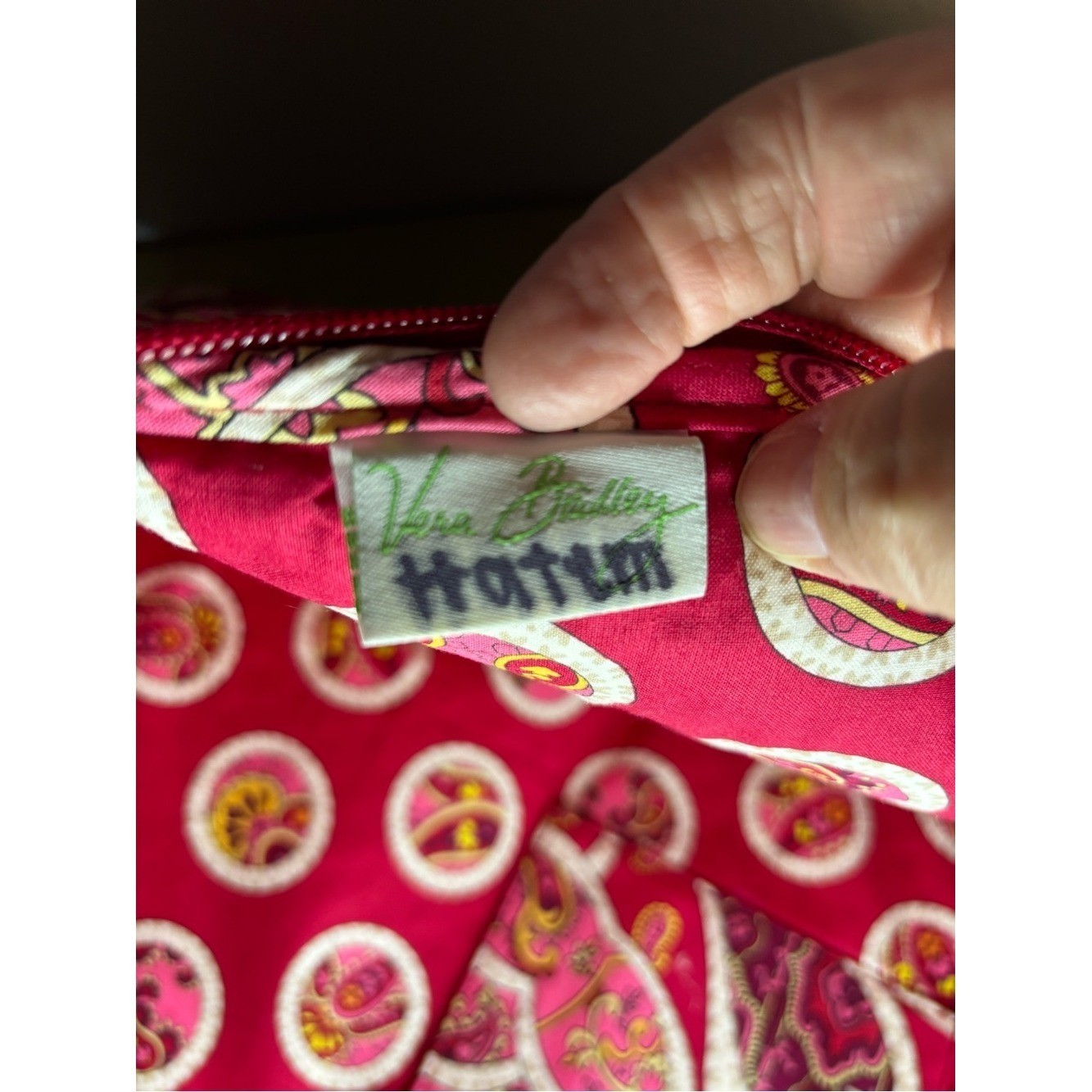 Vera Bradley Large Zipped Computer Case