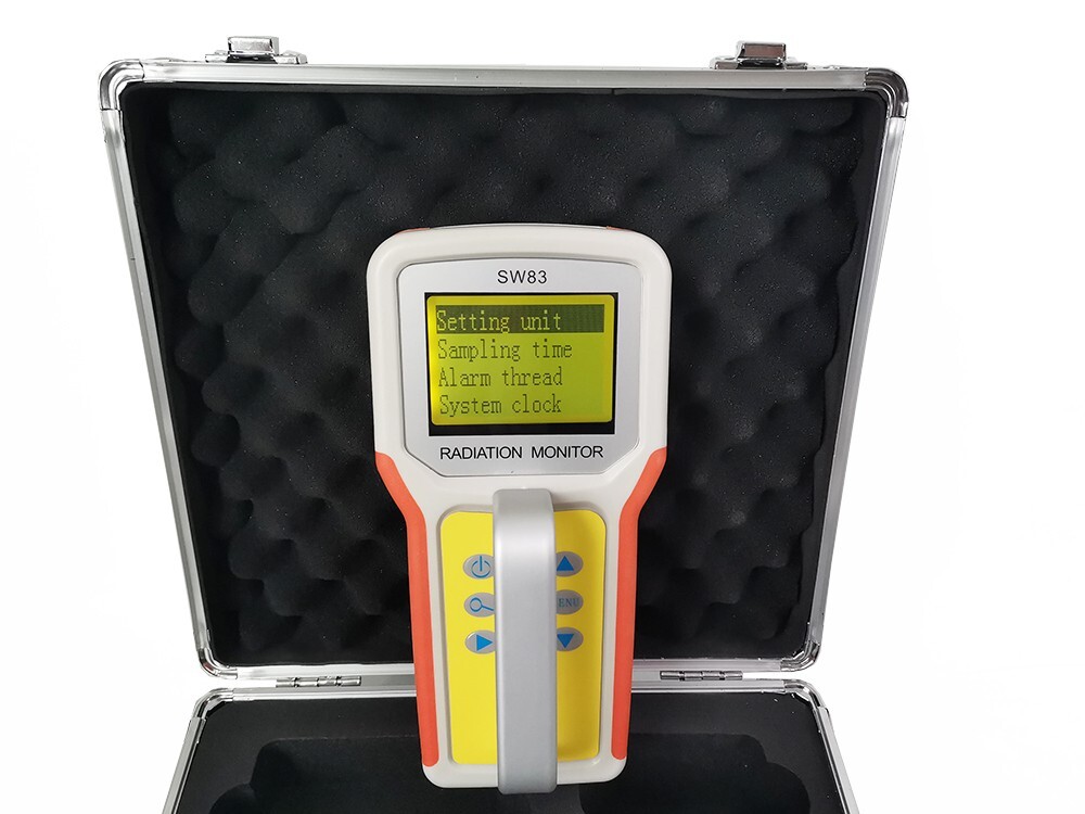 Nuclear Radiation Detector Beta Gamma Ray Detector Surface Contamination Tester