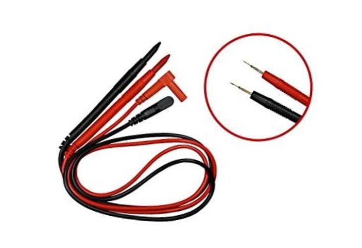 Test Probe for DMM Digital Multimeter Needle Point Gold-Plated 1000V 10A 35″