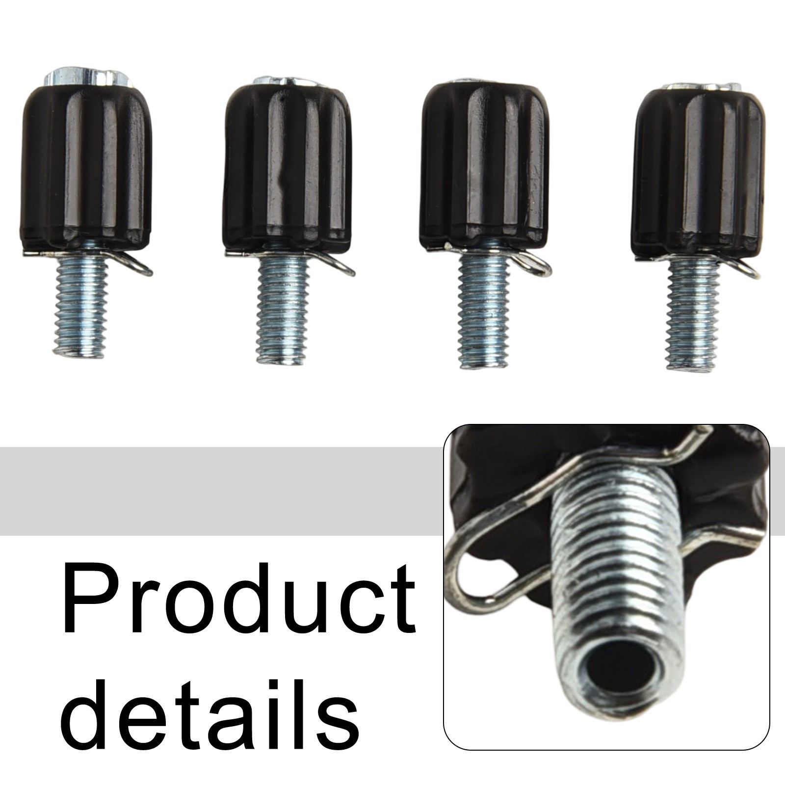 4pcs M5 Thread Fine Adjustment Screw Brake Cable Adjuster Front Derailleur Bolt