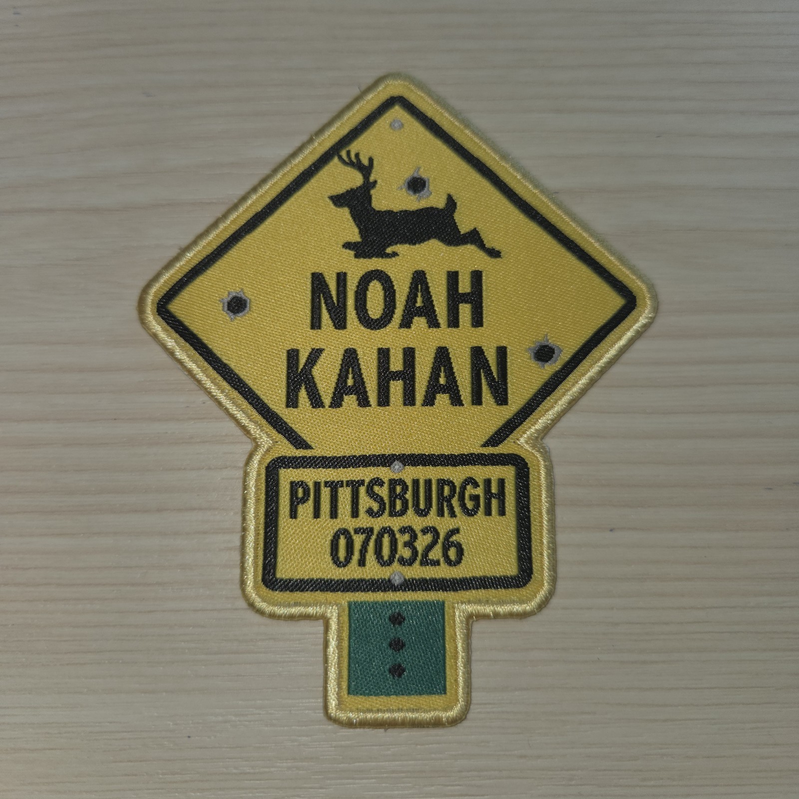 Noah Kahan Pittsburgh Tour Patch 07/03/26 PNC Park The Great Divide