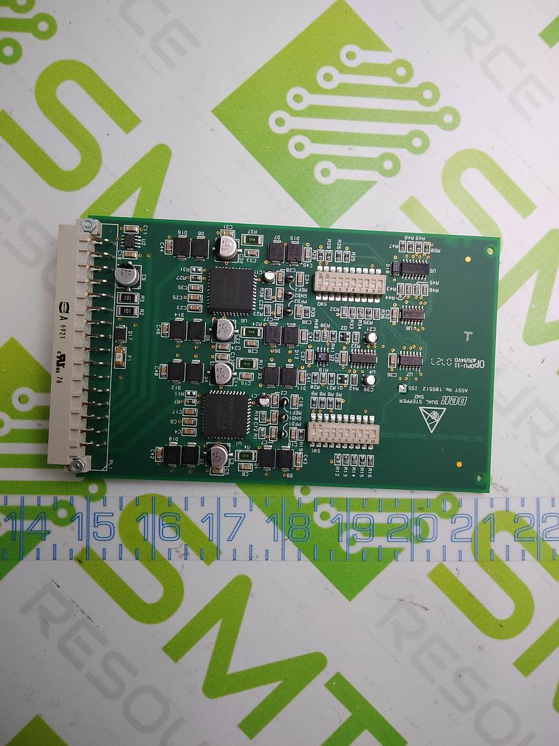 DEK 185512 DUAL STEPPER MODULE PROCESSOR SM2