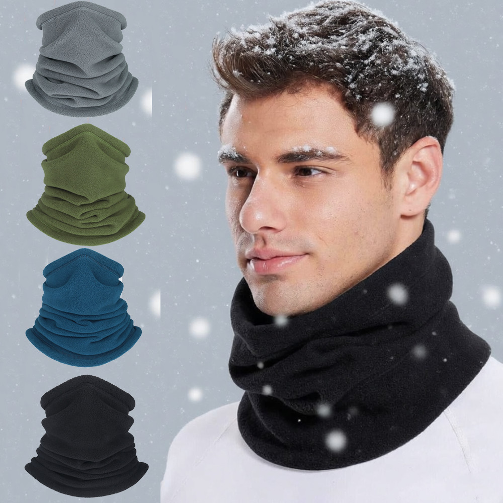 Polar Fleece Winter Neck Warm for Men Women Ski Neck Gaiter Cover Warm Face Mask