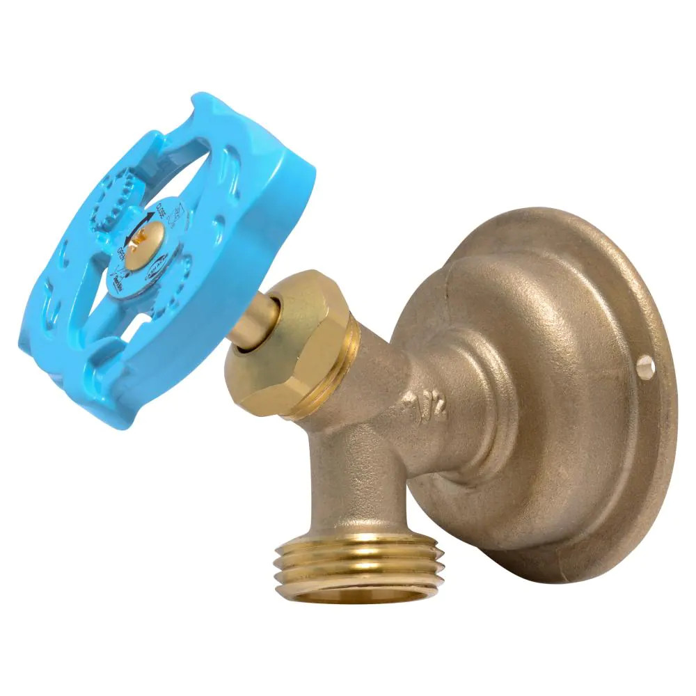 1/2 In. Push-To-Connect X 3/4 In. MHT Brass Multi-Turn No Kink Hose Bibb