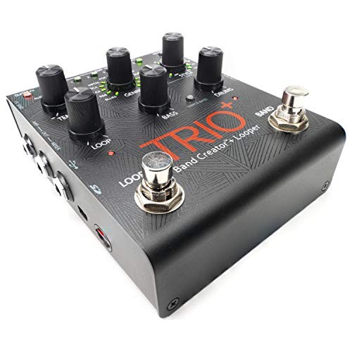 Band Creator Digitech Trio+ Looper Patch Cables Power Supply