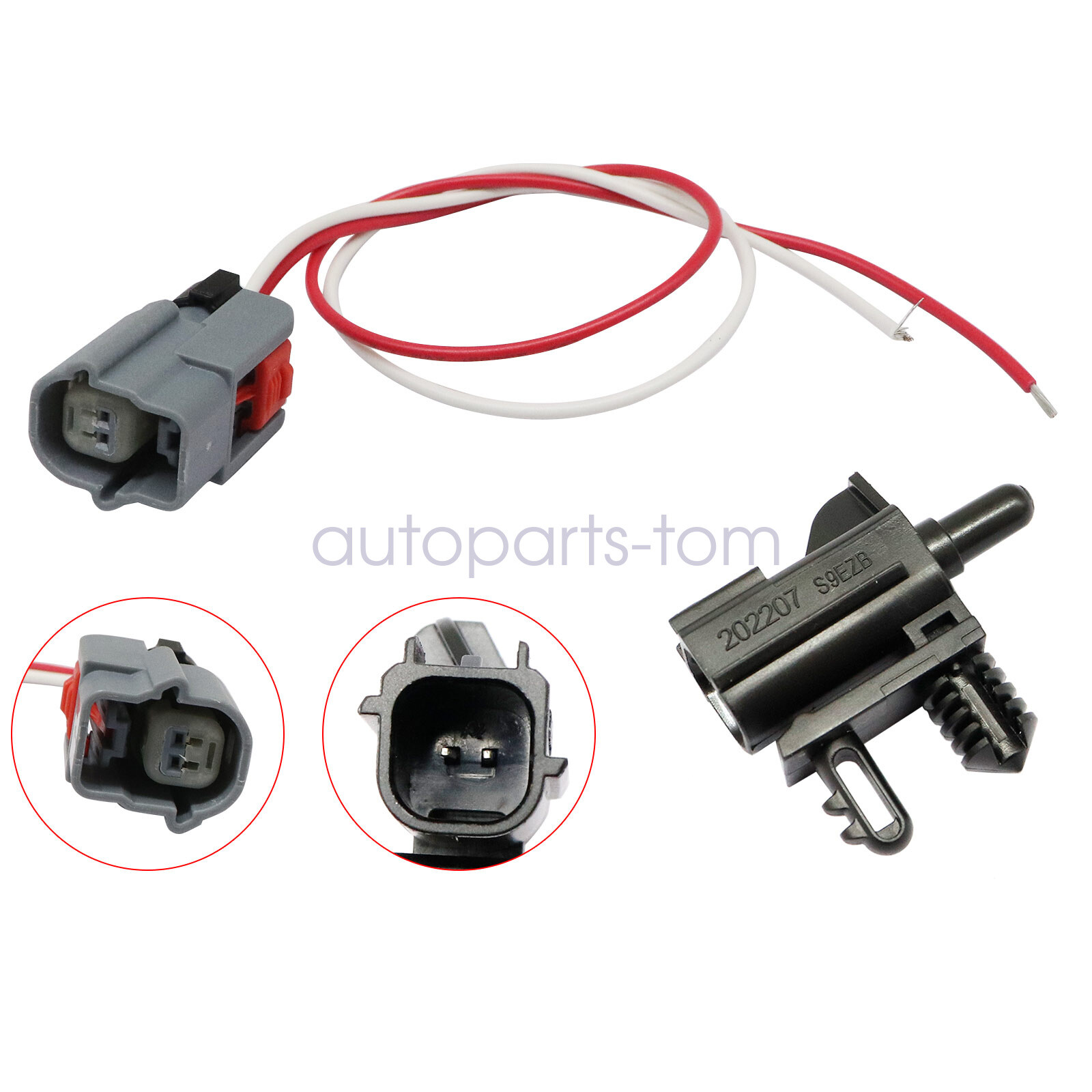 For Ford Explorer 2011-2020 Ambient Temp Air Temperature Sensor & Connector New