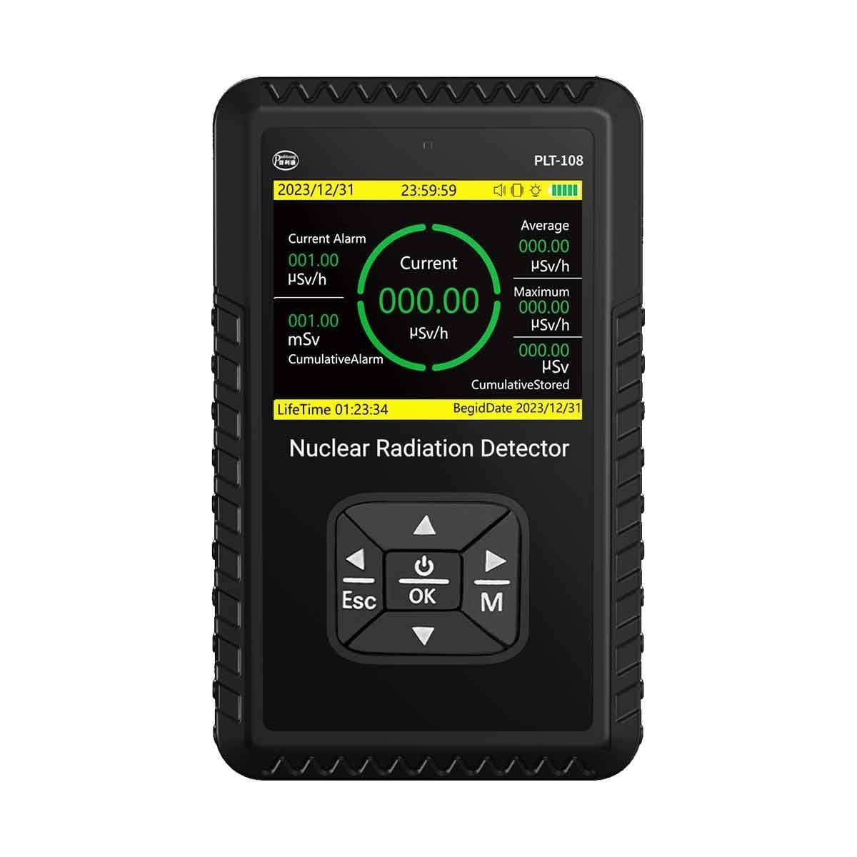 Geiger Counter Nuclear Radiation Detector - Portable Handheld Beta Gamma X-r....