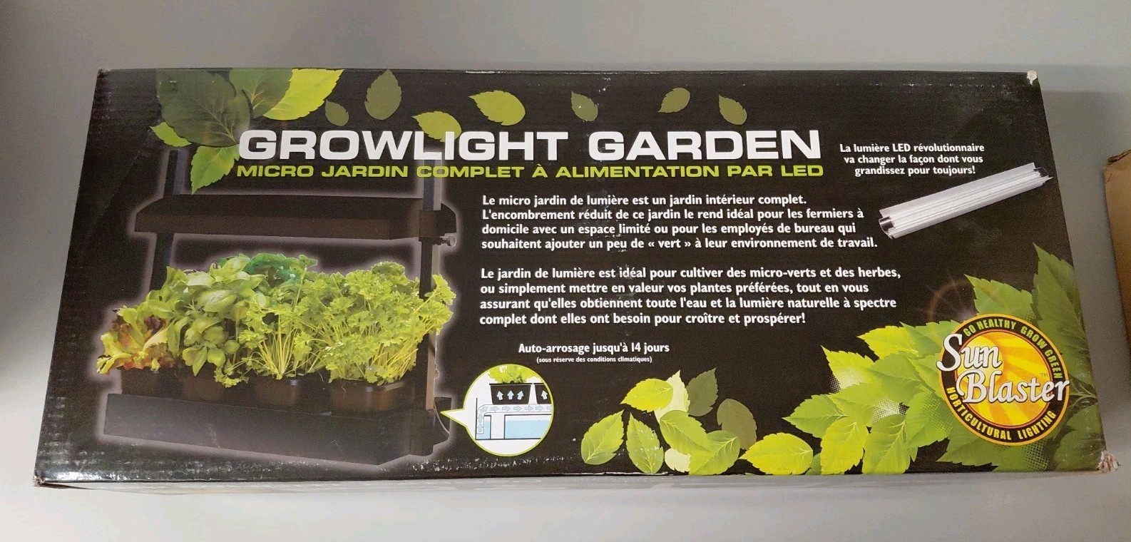 Sun Blaster Growlight Garden LED Micro Garden