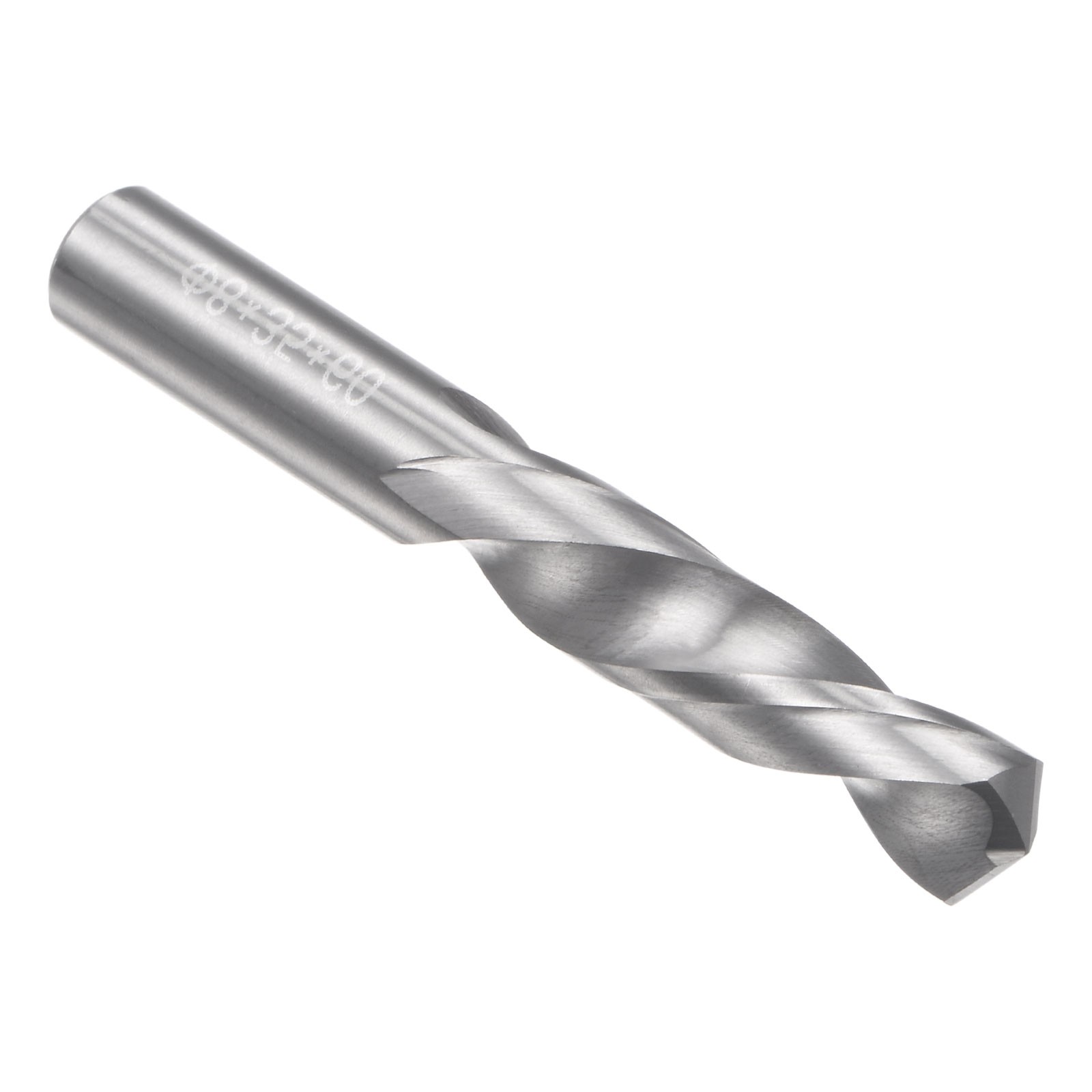 Solid Carbide Drill Bits 8mm C2/K20 Tungsten Carbide Jobber Straight Shank