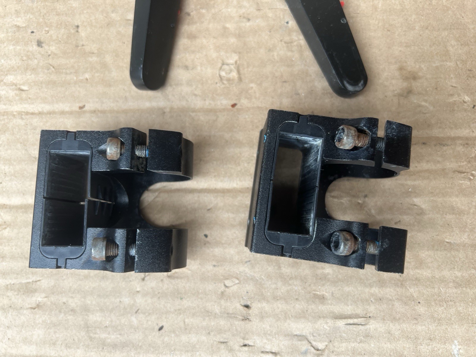 Motion Composites Wheelchair Sideguard Mounting Brackets C2 Helio